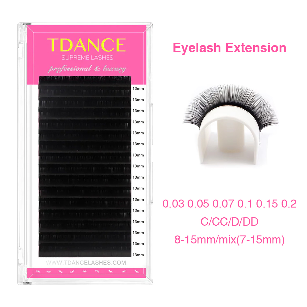 TDANCE Eyelash Extension 16Row - đánh giá và giá Eyelash Extension Russian