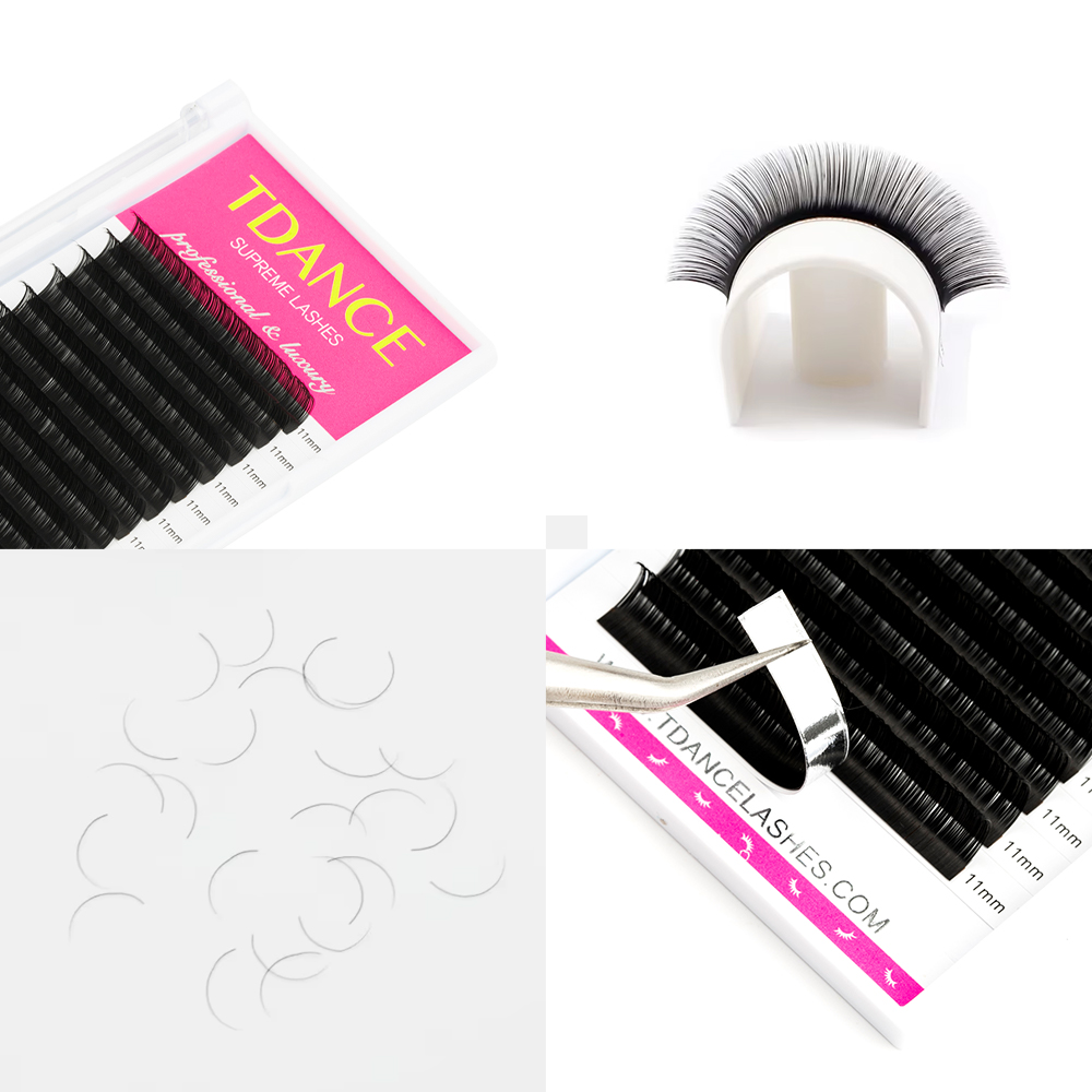 TDANCE Eyelash Extension 16Row - đánh giá và giá Eyelash Extension Russian