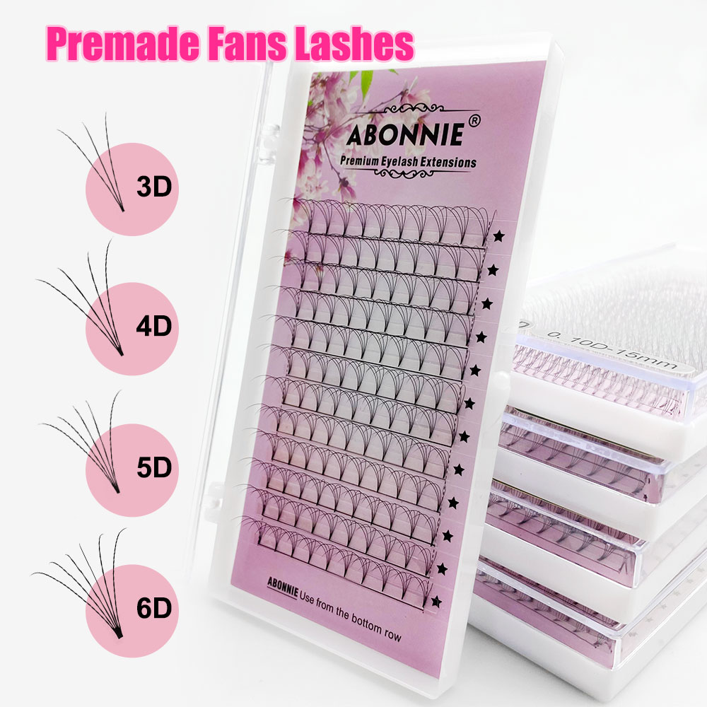 ABONNIE Velvet Short Stem Russ - đánh giá và giá Eyelash Extension For Asian Eyes