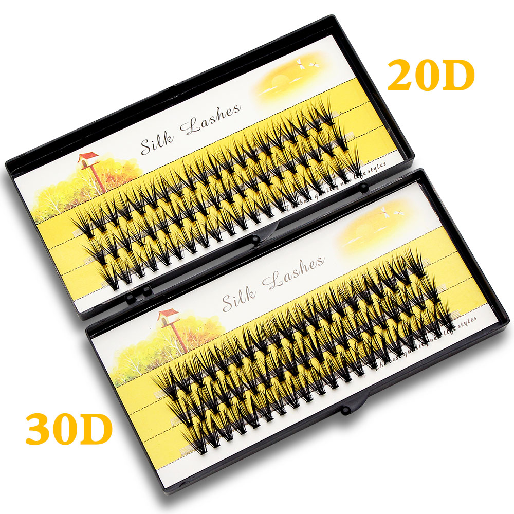 Màu Nâu Đen 60 Chùm Chồn Cá Nh - đánh giá và giá Eyelash Extension Human Hair