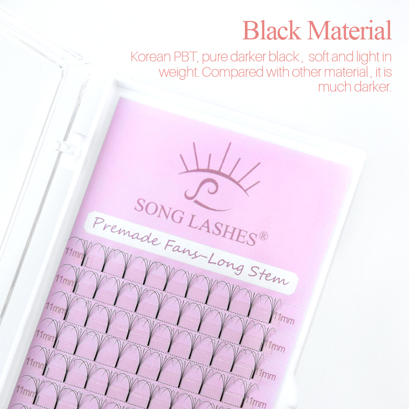 SONGLASHES Dài Tận Gốc 2D Để 6 - đánh giá và giá Eyelash Extension For Asian Eyes