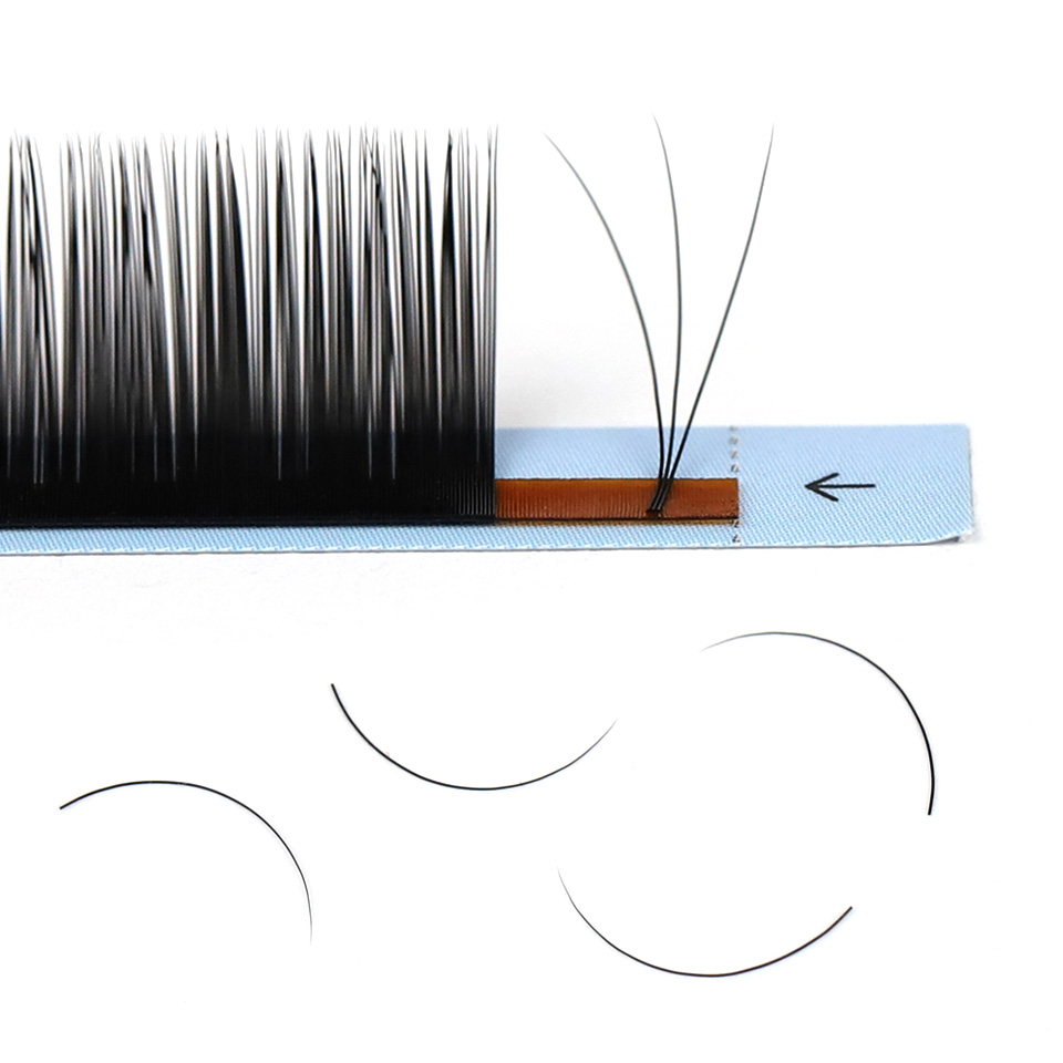AGUUD J B C CC D Russian Volum - đánh giá và giá Eyelash Extension Human Hair