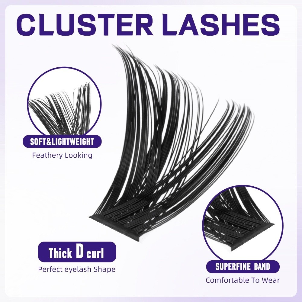 8-18mm Length False Eyelashes  - đánh giá và giá Eyelash Extension Natural Look