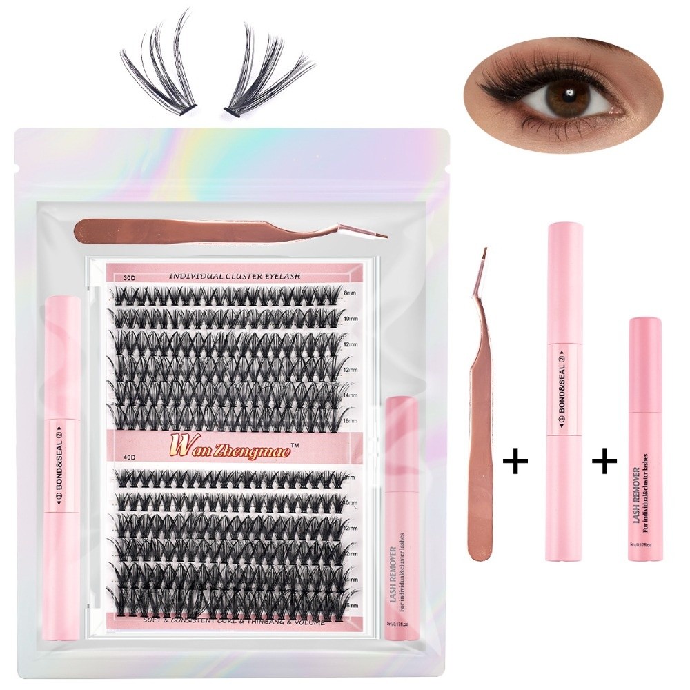 8-16mm Length False Eyelashes  - đánh giá và giá Eyelash Extension Natural Look
